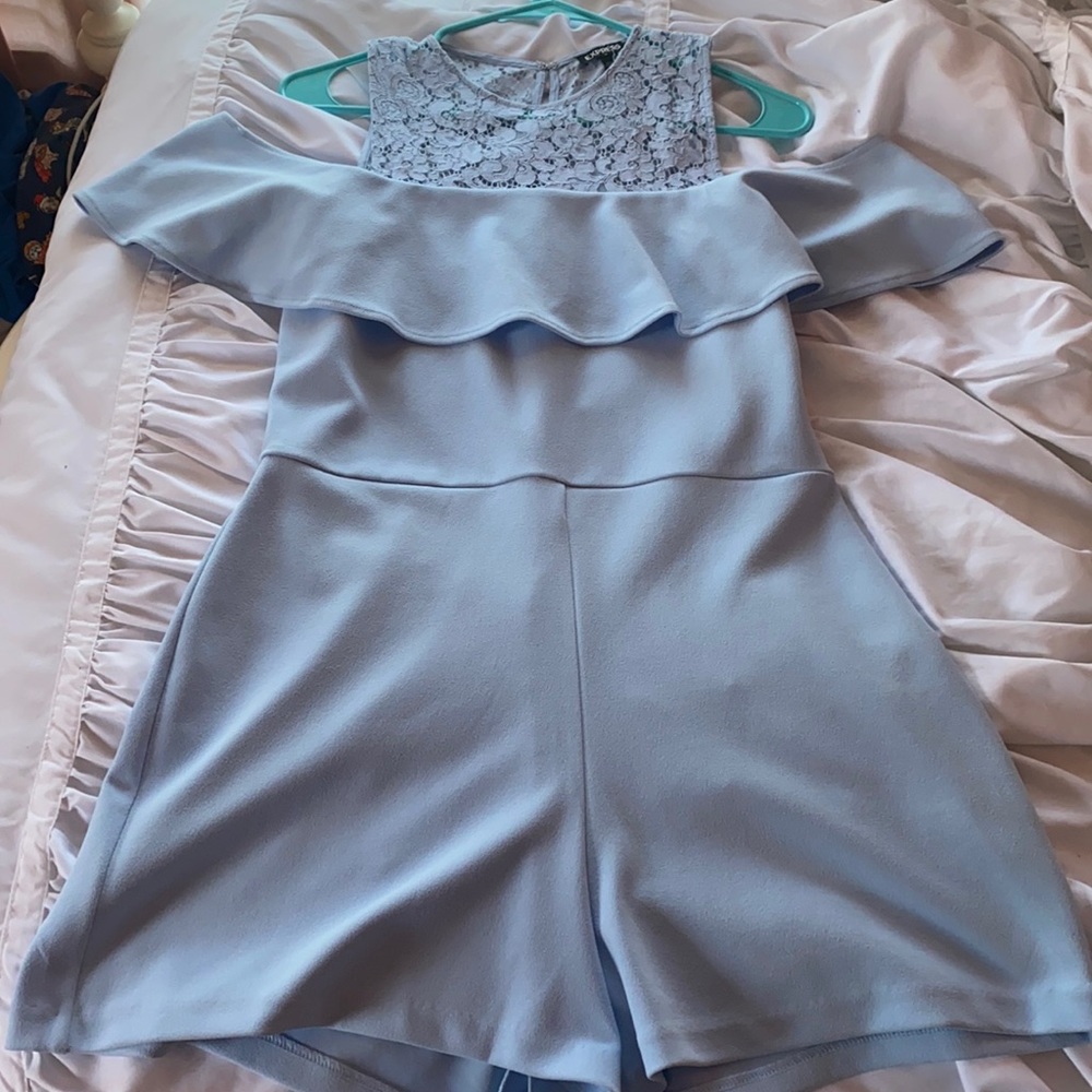 Express Size 12 Blue Romper